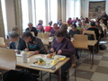 Ahlmanin kurssilaiset lounaalla(Valkama)